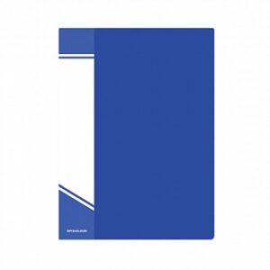 Папка 20 вкладышей А5, Inформат, синяя, 0,55 мм