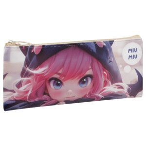 Пенал 1 отделение Meshu "Miu Miu", 200*100 мм, искусственная кожа