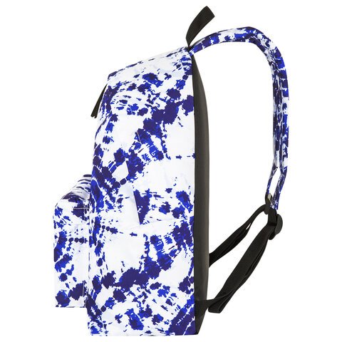 Рюкзак BRAUBERG универсальный, сити-формат, «Tie-dye», 20 литров, 41×32х14 см — изображение 2