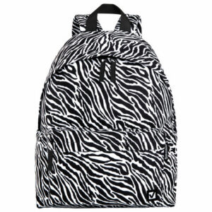 Рюкзак ArtSpace Classic "Zebra", 45*30*16 см 2 отделения, 2 кармана, PU покрытие, уплотн. спин